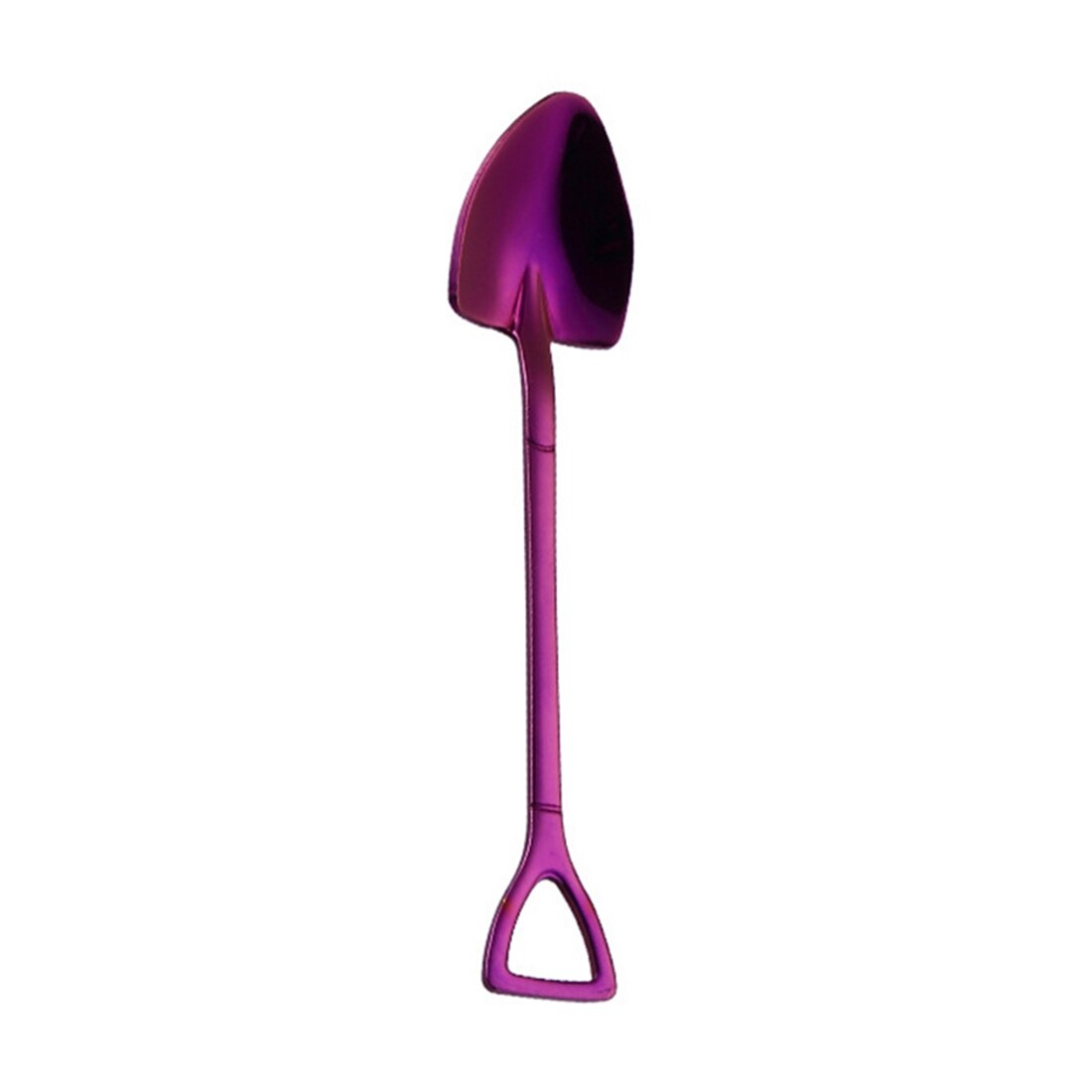 Acero inoxidable 304 de cuchara de Pala pequeña vajilla chapada en oro cuchara de café helado cuchara sopera de miel delicada