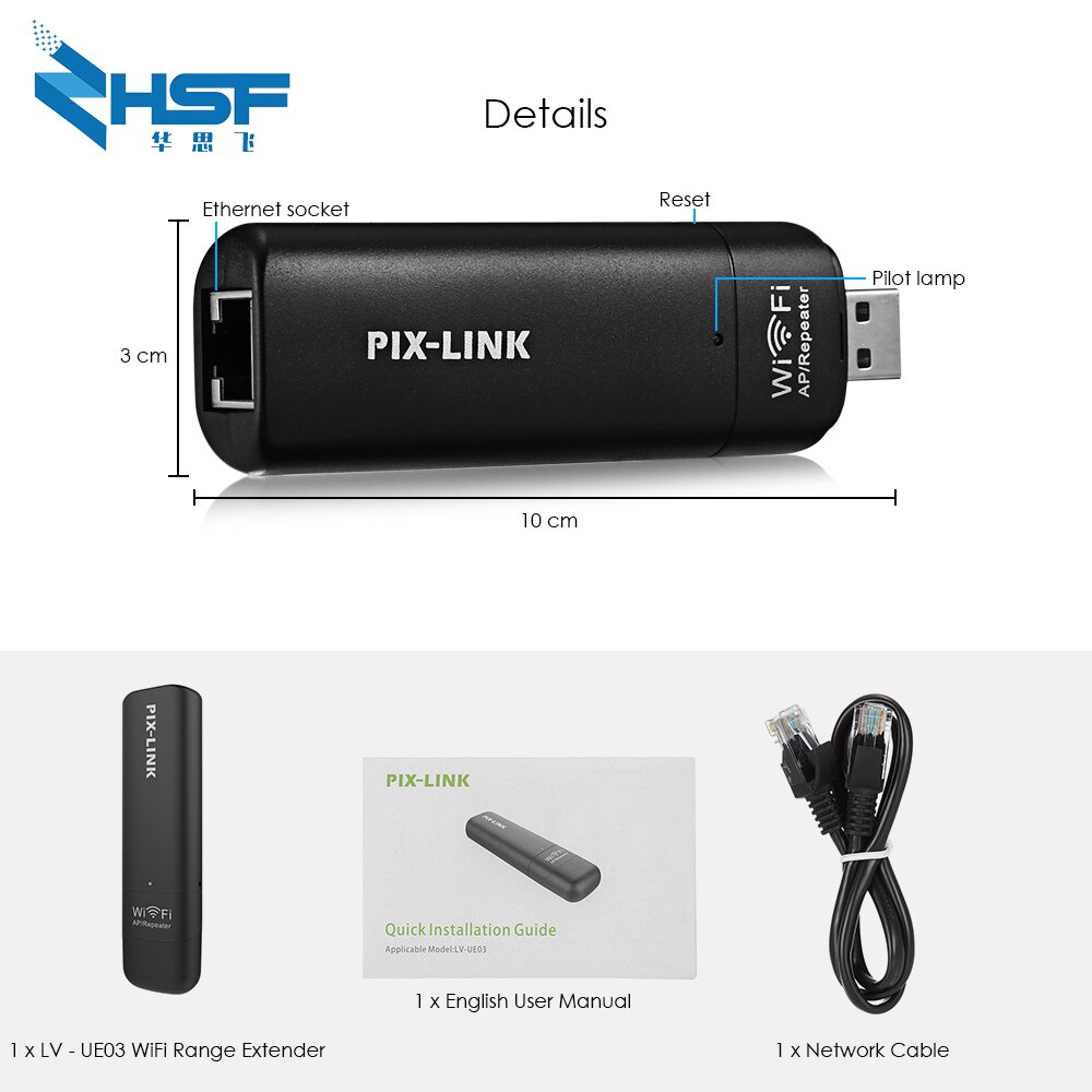 Trådløs usb universal 300m smart tv wifi adapter tv sticks ethernet netværk bridge repeater klient til sony lg ethvert tv