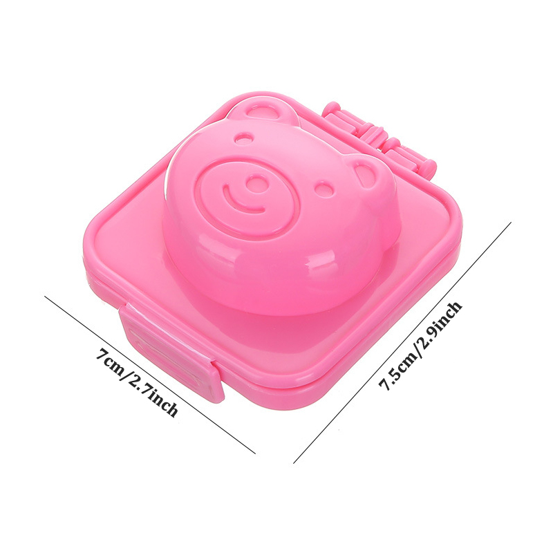 Cartoon Sushi Maker Boiled Egg Rice Roll Mold Kitchen DIY Chef Rice Ball