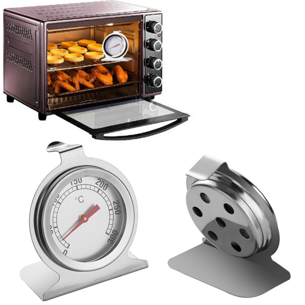 Rvs Digitale Dial Oven Thermometer Classic Voedsel Vlees Temperatuur Gauge Keuken Gage Koken Gereedschap