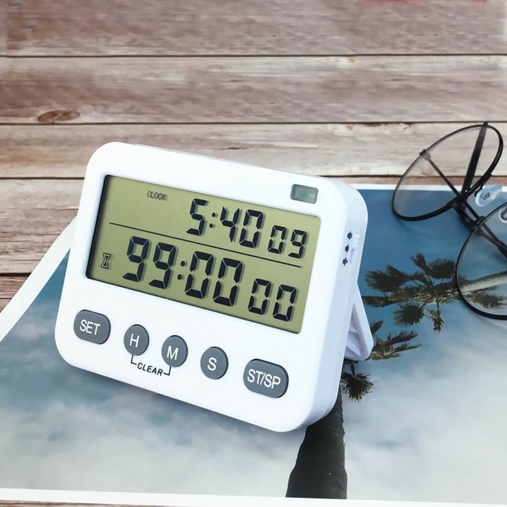 Visual Timer 60 Minute Timing Set Back Leg Stands Countdown Clock Kitchen Baking Timer For Classroom or Conference 40P