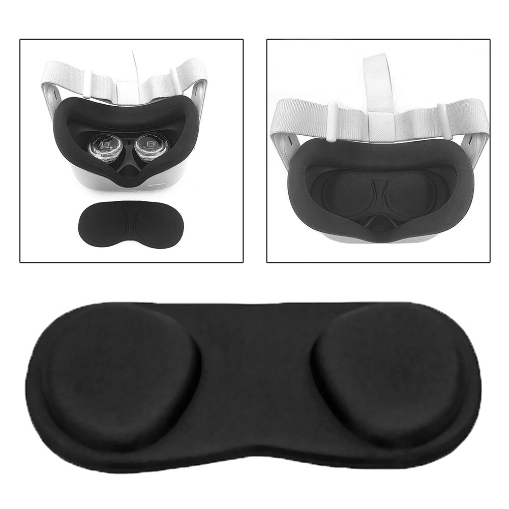 Cubierta protectora para lente Oculus Quest 2 VR, antiarañazos, a prueba de polvo, funda completa, tapa de lente, cubierta protectora para Oculus Quest2 Vr