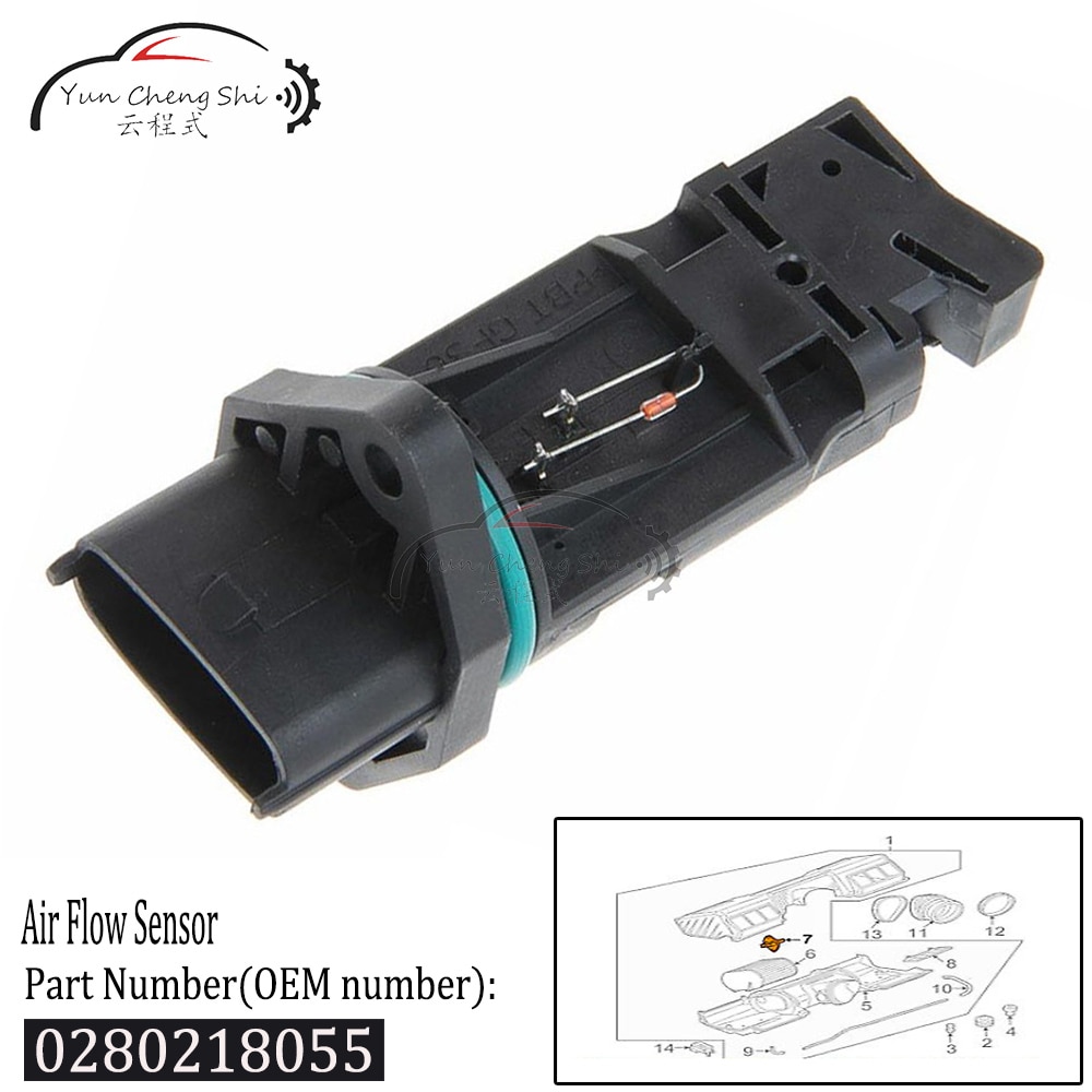986-606-125-01 98660612501 0-280-218-055 0280218055 Mass Air Flow Sensor MAF For select PORSCHE