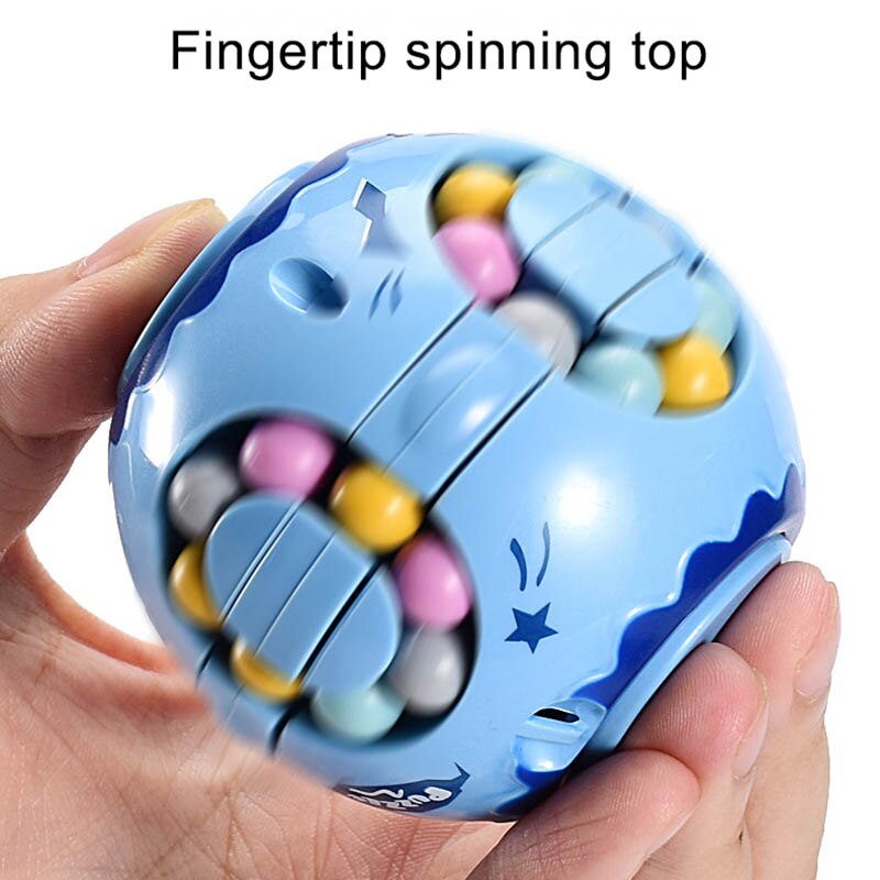 Puzzel Anti-Stress Speelgoed Magic Bean Roterende Kubus Stress Decompressie Speelgoed Volwassen Kinderen Intelligente Ontwikkeling Speelgoed