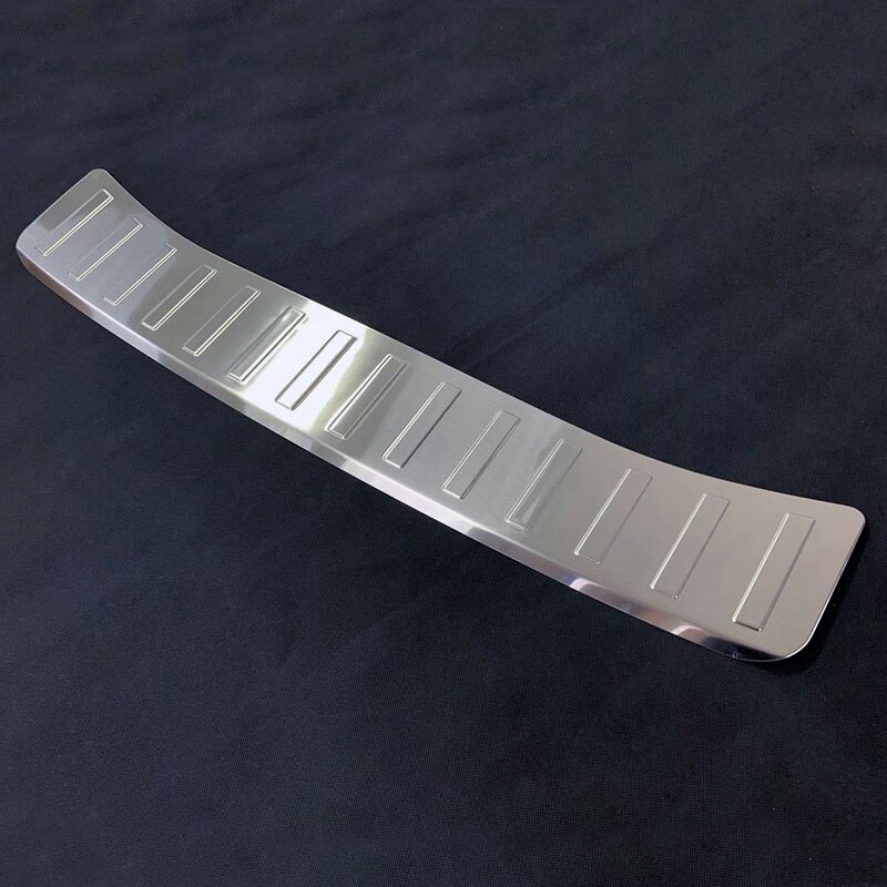 For Toyota Corolla Sport Hatchback Car Trunk Guard Plate Sticker Rear Bumper Steel Anti Scuff Protectors Trim Cover: Orange