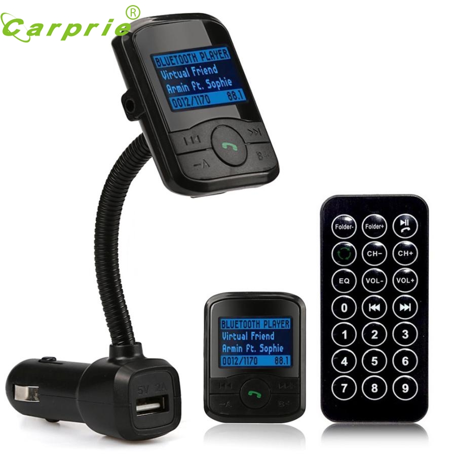 Aankomst Auto-Styling Lcd Auto Kit MP3 Bluetooth Speler Fm-zender Modulator Sd Mmc Usb Remote Or6
