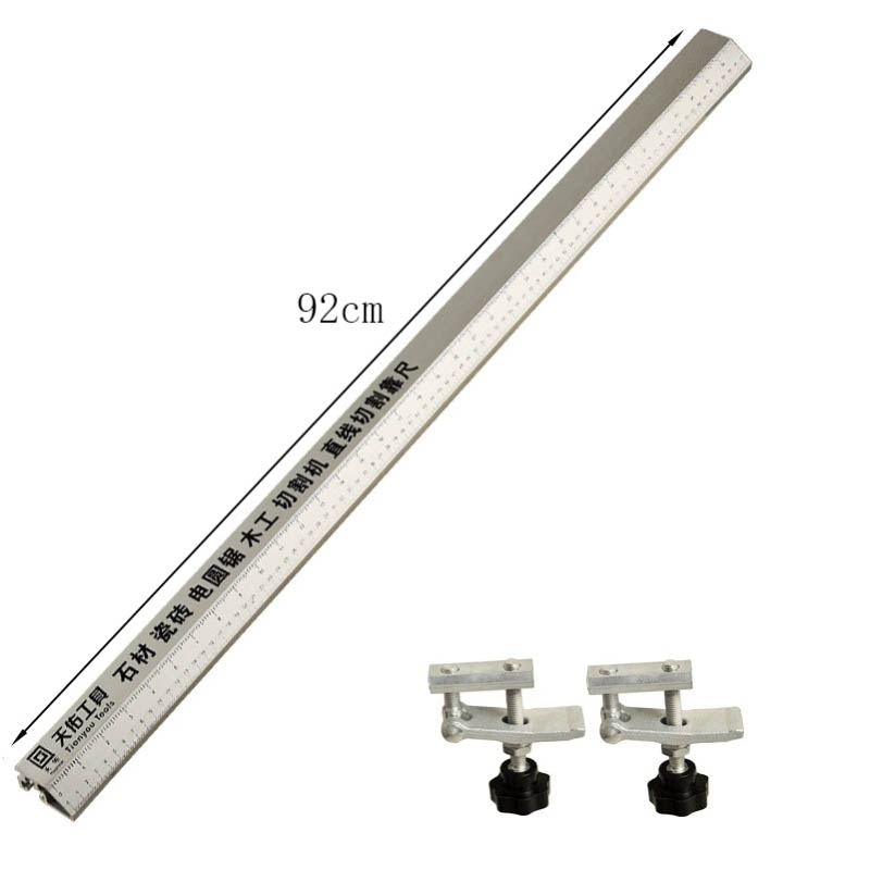 Electric Circular Saw Cutting Machine Guide Foot Ruler Guide 3in 1 45 Degrees Chamfer Fixture Angle Cutting Helper Tool: Red