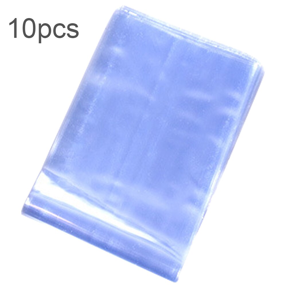 10pcs Remote Controller Durable Protective Cover Clear Anti Scratch Home Waterproof Heat Shrink Film Dust Proof Storage Bag Case: 6x25cm