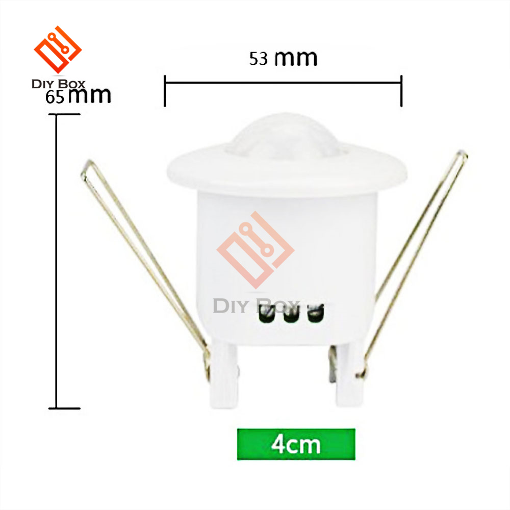 AC 220 V Mini 360 Grad Decke PIR Bewegungssensor Schalter IR Infrarot Induktionssensor Detektor Regler Schalter für LED-Licht