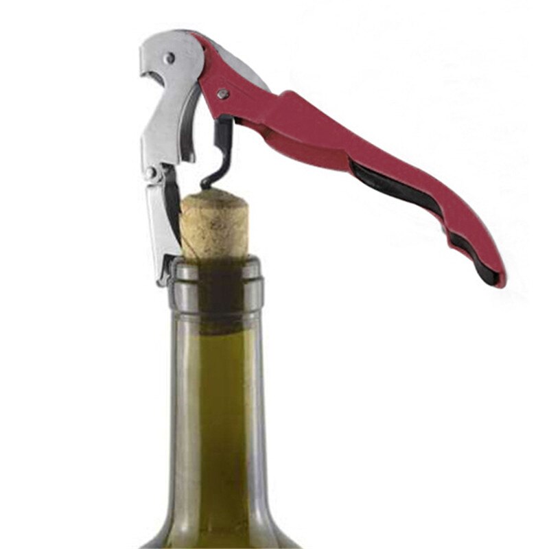 Abridor de vino sacacorchos vino tapón utensilios de Bar novedosos vino tapón de botella de corcho Perky 301-0651