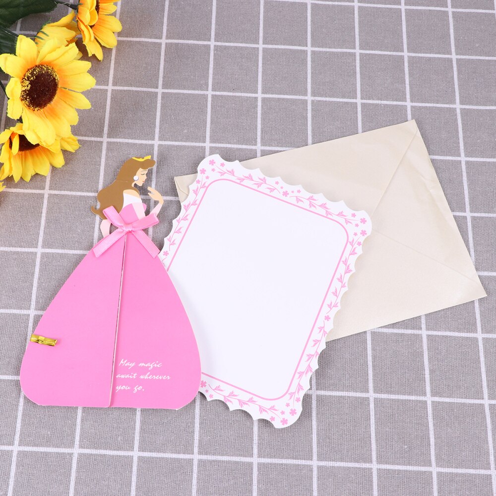 1 Pc Pop Up Paper Birthday Blessing Card 3D Greeting Cards Birthday Card Birthday Card for Women Girls