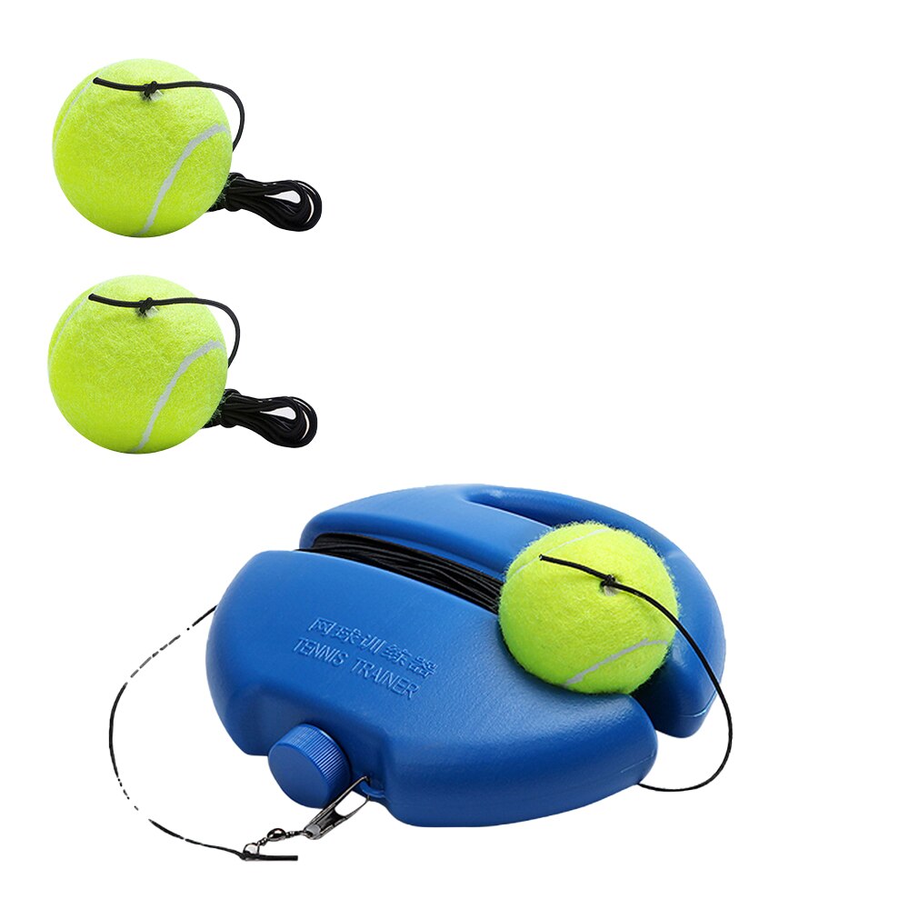 Heavy duty tennistreningshjelpemidler verktøy med elastisk tauballtrening selvbetjent rebound tennistrener partnersparringsenhet: Stil 3