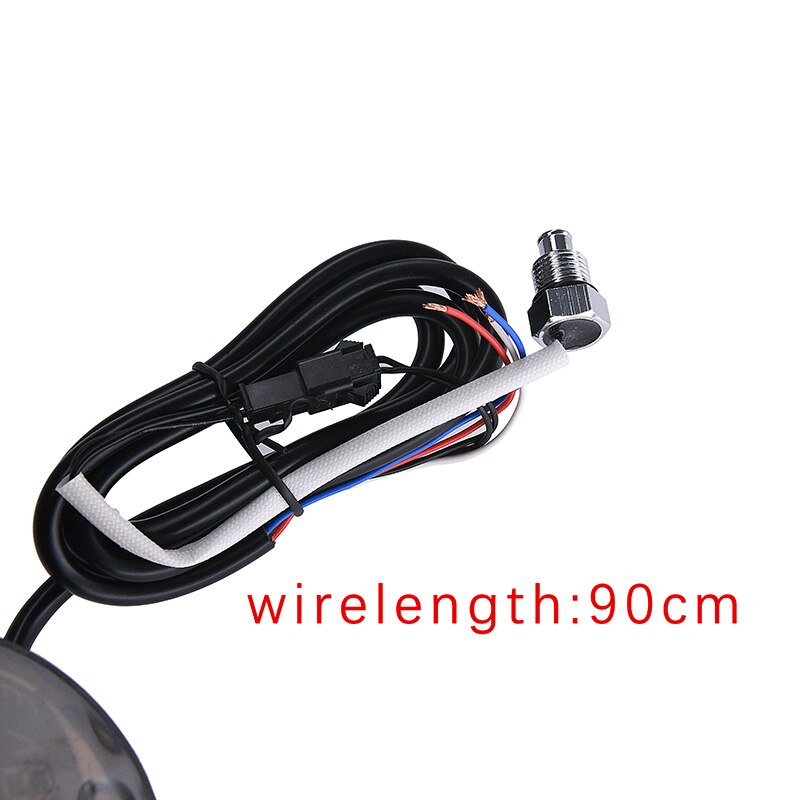 KOSO motocykl termometr robić wody erature licznik długości godzin dla NMAX XMAX 125 250 300 XJ6 CB650F AEROX termometr robić wody adapter godziny silnika