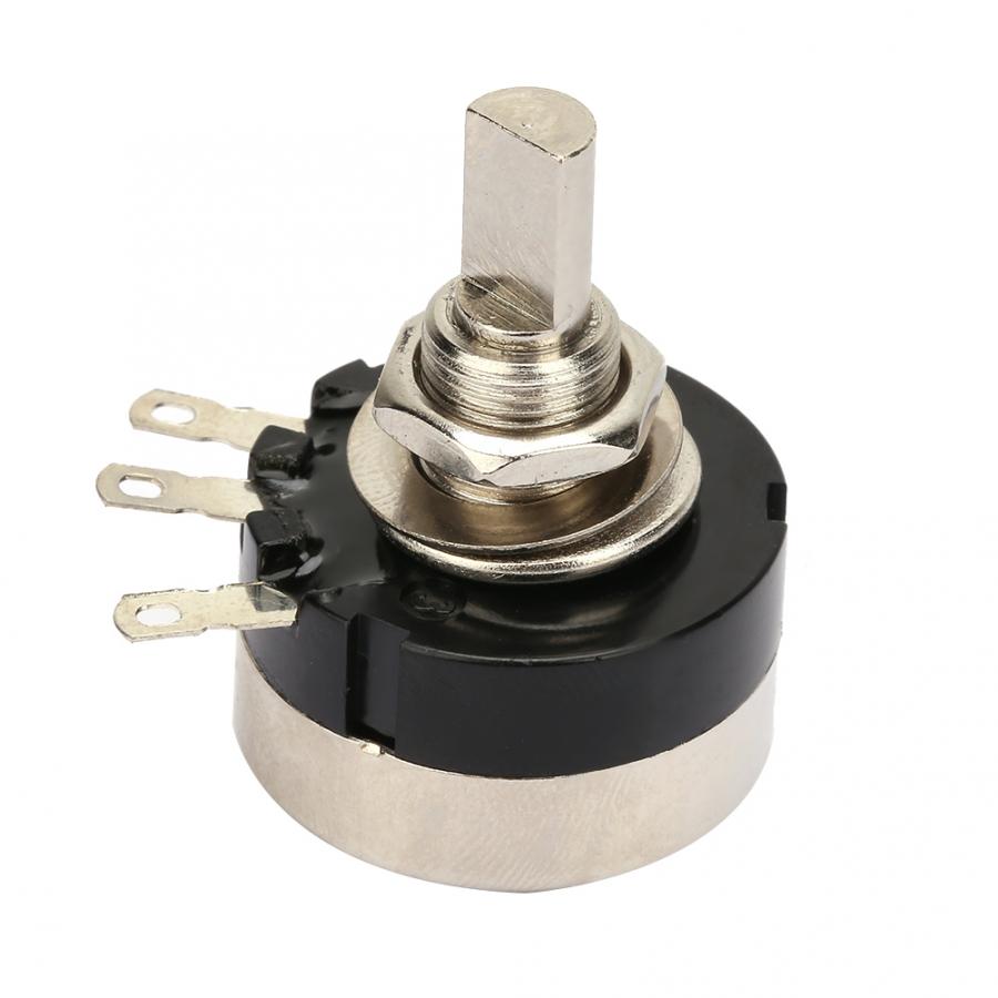 Precision Multiturn Potentiometer Adjustable Resistor High Accuracy Single Circle Carbon Film Potentiometer 5K Resistance B502