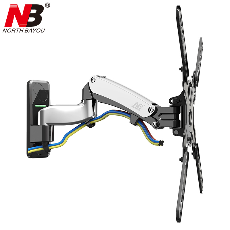 NB F500 Gas Spring 50-60 inch LED TV Wall Mount Monitor Holder Ergonomical Mount Loading 14-23kgs Max.VESA 400*400mm