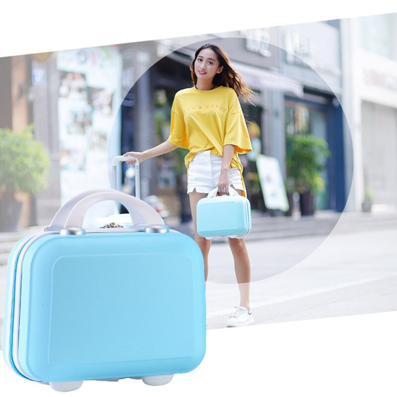 Damen Kosmetische fallen machen-hoch Künstler Professionelle Schönheit Kosmetische Fällen Kosmetik Tasche Tragbare Hübsches Koffer Schwarz