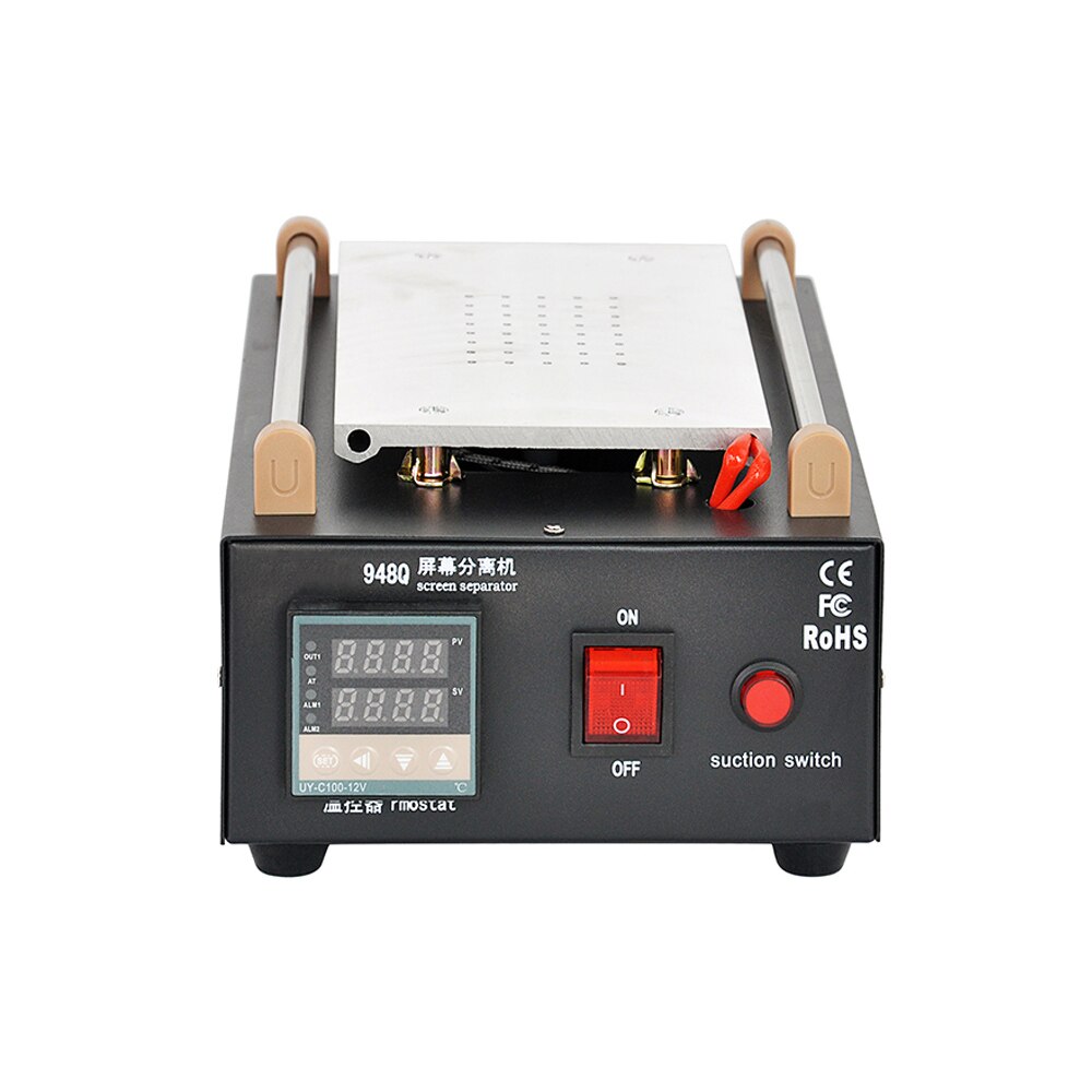 Machine de séparation d'écran LCD en verre, pompe intégrée à vide, 7 pouces, pour écran tactile LCD en verre, Uyue 948Q, reconditionné