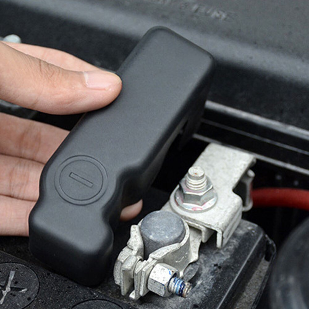 Couverture de Protection de batterie de voiture bouchon de bâche de voiture de Protection négative de batterie d'abs pour Toyota Land Cruiser 200 FJ 200