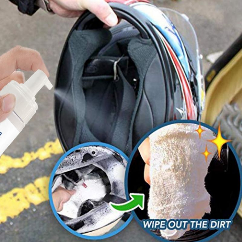 100ml Multi-purpose Waterless Clothing Cleansing Agent Foam Dry Cleaning Agent Liquid Stains Dust Cleaning Down Jacket Cleaner