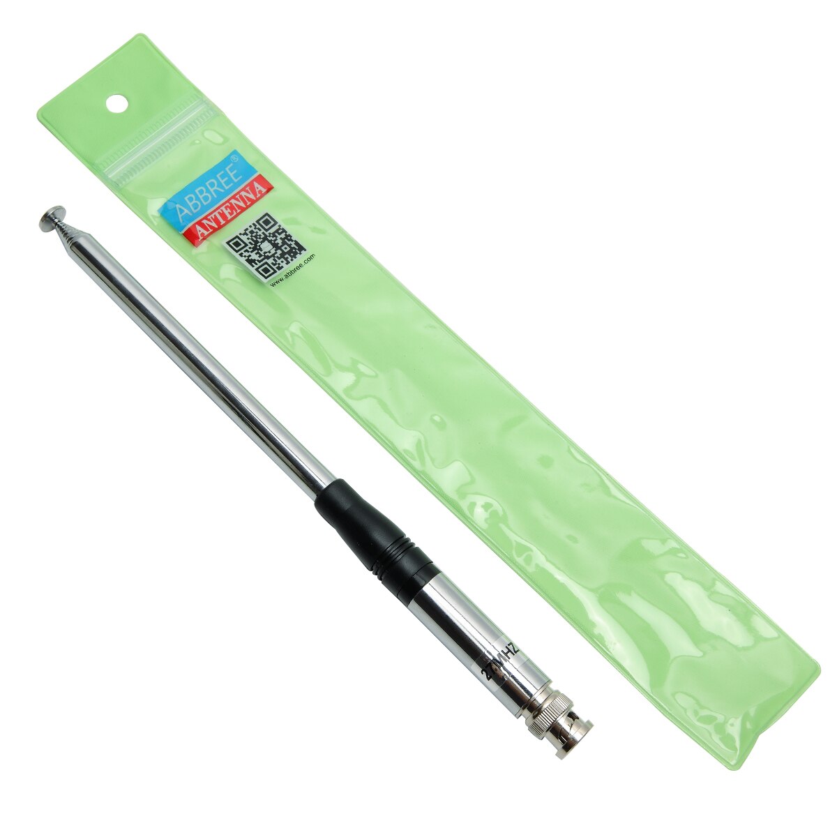 ABBREE 27Mhz BNC Teleskop 23/130cm Antenne für Kobra Mittelland Uniden Maxon Präsident Anytone Handheld/Tragbare CB Radio Walki