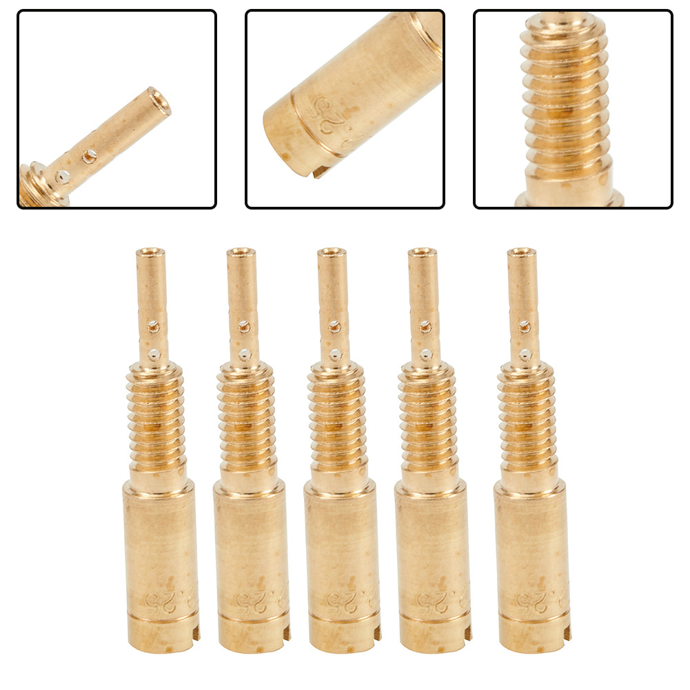 5pcs Motorcycle Carburateur Jets Trage Jets Voor Mikuni VM22-3847 VM26-672U Racing ATV Kit Injector Nozzle Deel gereedschap
