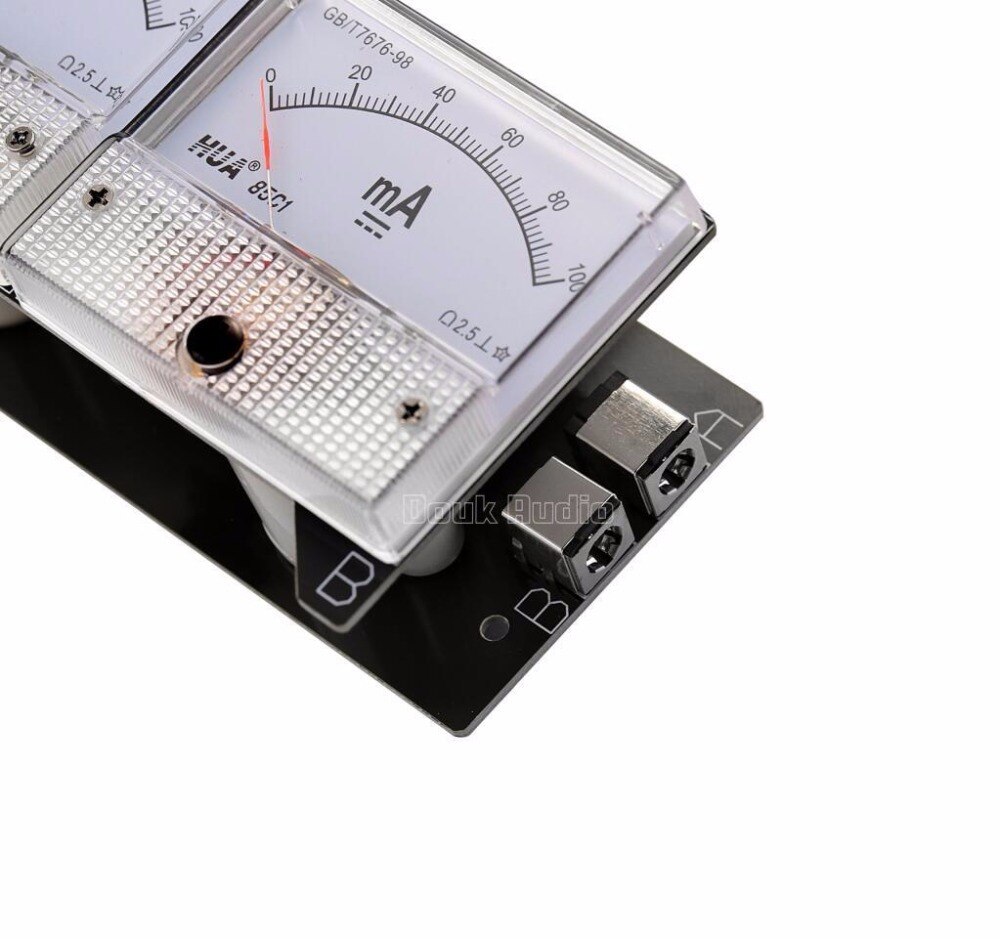 Nobsound Dual Bias Current Probes Tester Meter for EL34 KT88 6L6 6V6 6550 Vacuum Tube Amplifier