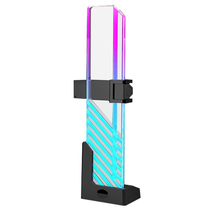 Cooler master argb gpu support bracket sync adresserbar rgb computer vga holder grafikkort support stativ: Default Title