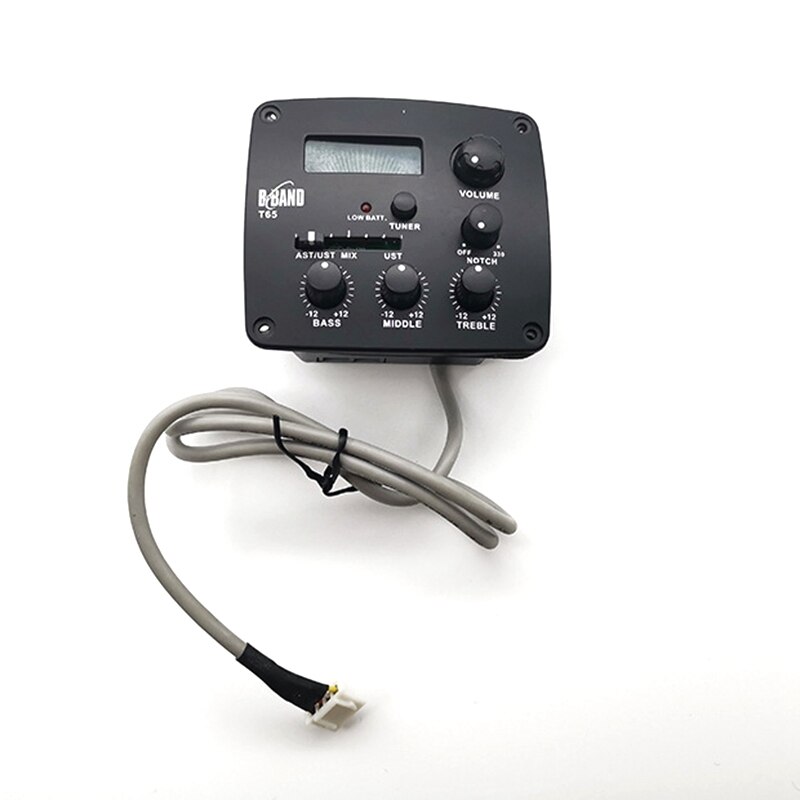 Akustisk guitar pickup eq guitar tilbehør b-band  t65 pickup elektronisk tuner spiller bord guitar tilbehør
