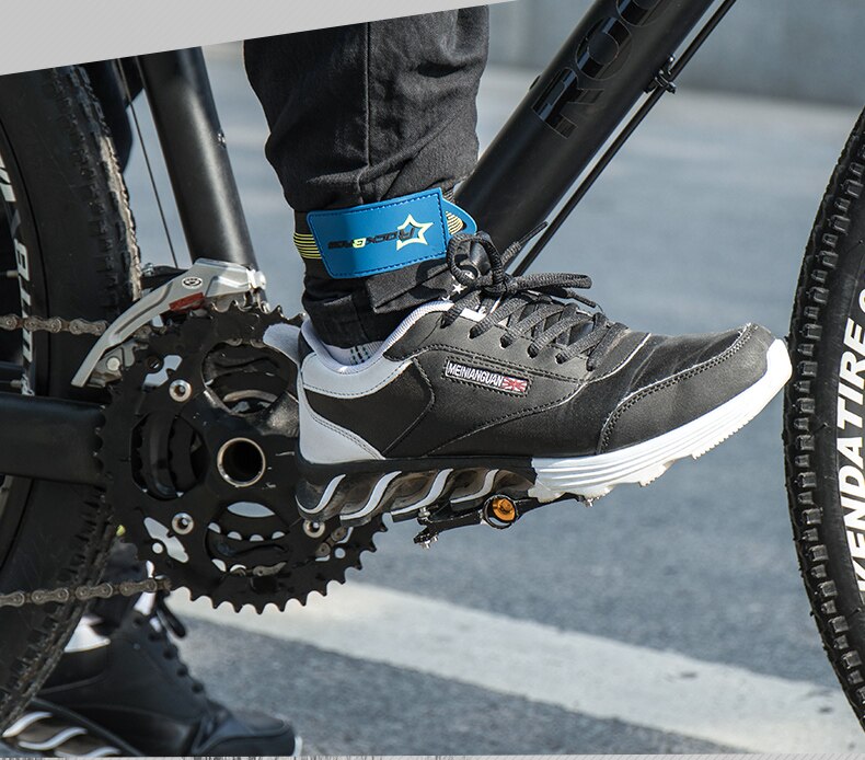 ROCKBROS MTB Road Bike Pedals Aluminum Alloy Anti-slip Bicycle Pedals Ultralight Hollow-carved Pedals Bicycle Accessories: Drawstring  2pcs