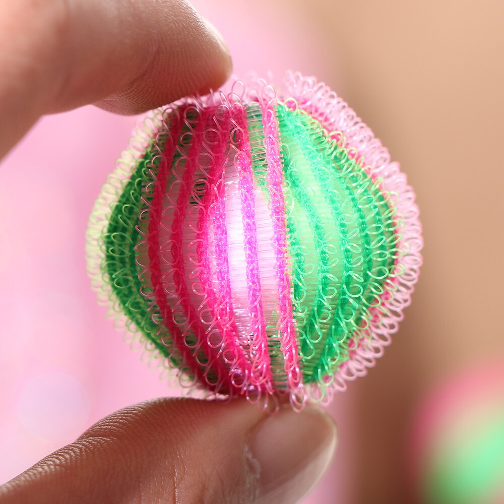 Tool washing machine random color soft and durable cleaning effect good cleaning ball