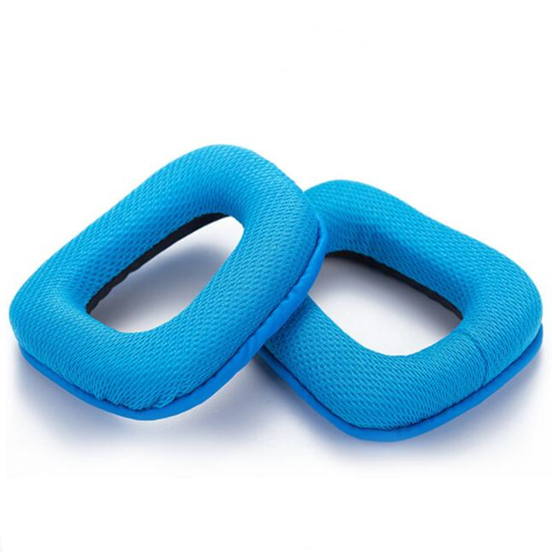 Ersatz-Ohrpolster für Logitech G331, G430, G432, G332, G930, G431 Kopfhörer, Ohrpolster, Headset-Ohrpolster, Ohrmuscheln: Braun
