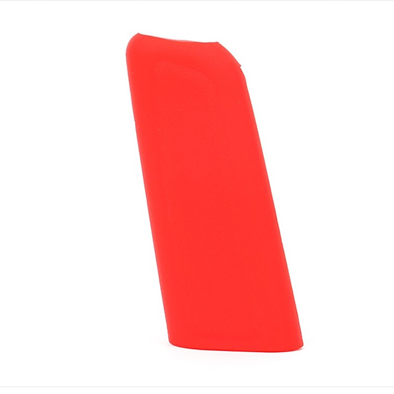 Pomo de palanca de cambios de silicona para coche, cubierta de perilla de freno de mano, funda protectora de piel, estilo de coche: Handbrake(Red)