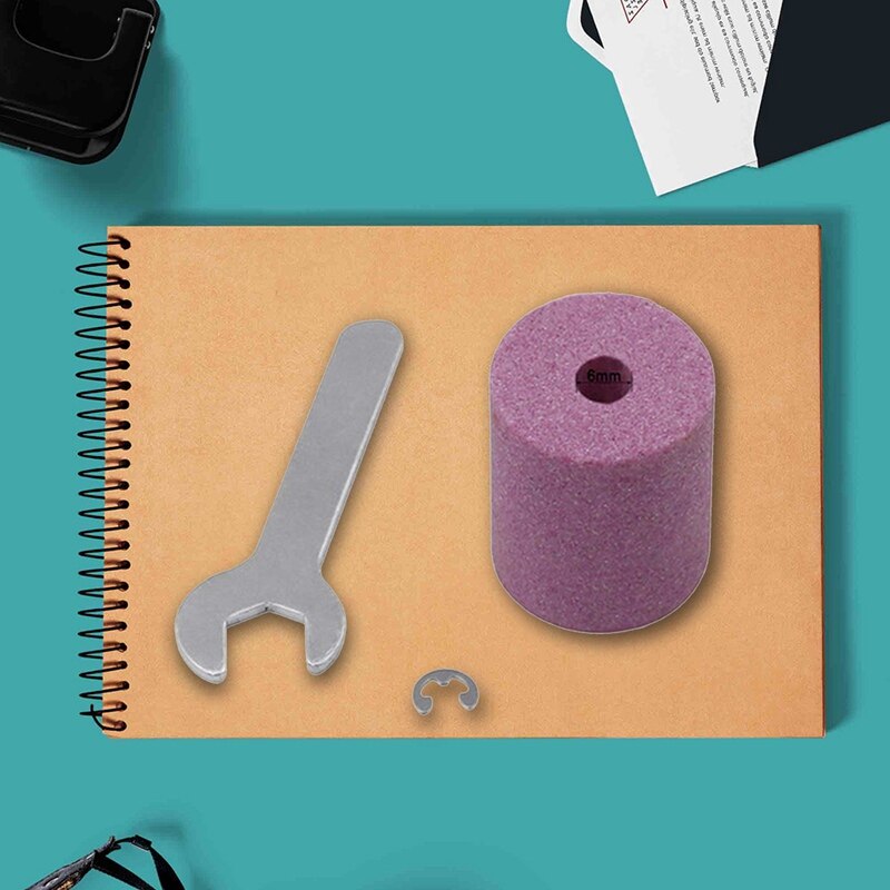 Portable Drill Bit Sharpener Grinding Wheel Drill Bit Sharpener Electric Drill Twist Drill Grinding Machine Powered Tool Parts