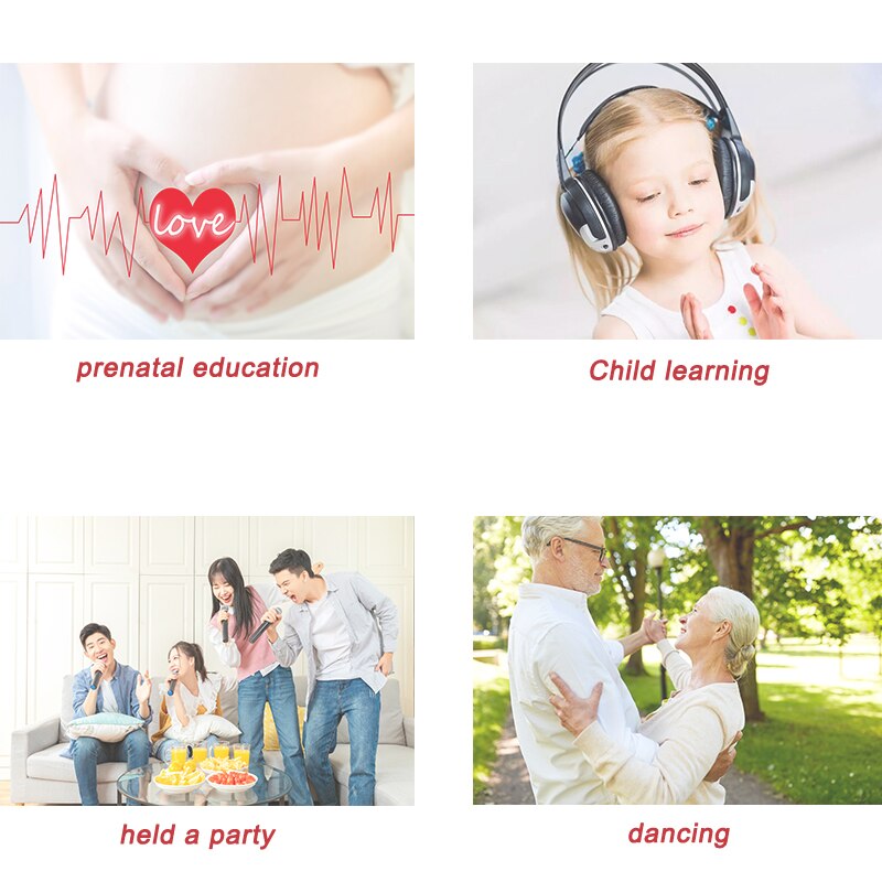 Mini Radio Portable Rechargeable, haut-parleur stéréo numérique, FM, USB, TF, lecteur MP3, pour les parents