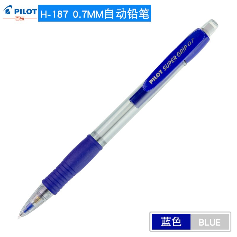 Crayon mécanique pilote japonais, 0.7 MM, 1 pièce, pour papeterie scolaire et de bureau: Blue