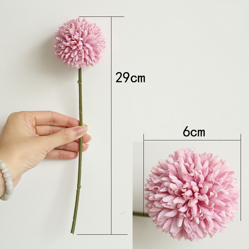 3/5Pcs Hortensien Künstliche Blumen Bouquet Für Home Schlafzimmer Dekor Hochzeit Dekoration Handwerk Vasen Blume Anordnung Zubehör