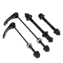 4 Pcs Ultralight Portable Bike Quick Release Skewer Set Front Rear Wheel Hub Axle Hollow Shaft MTB Road Bike Bicycle Parts