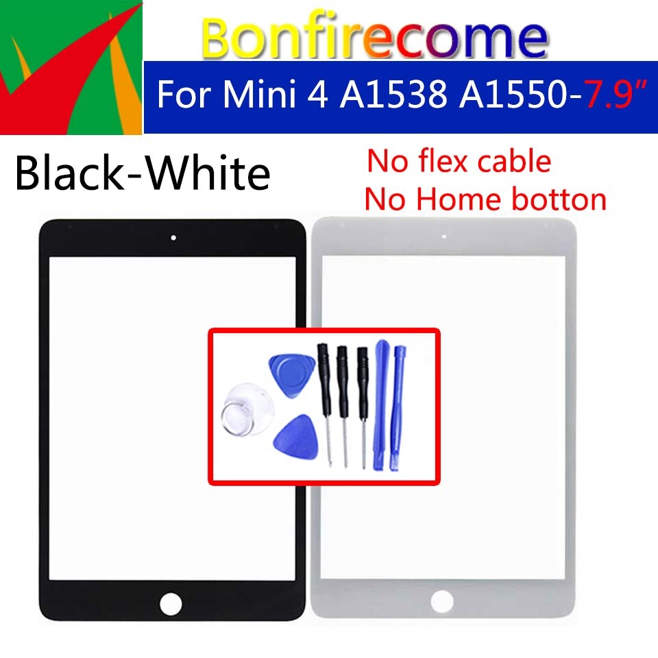 Touchscreen Voor Ipad Mini 4 Mini4 A1538 A1550 Lcd Front Touch Screen Glas Outer Lens Vervanging