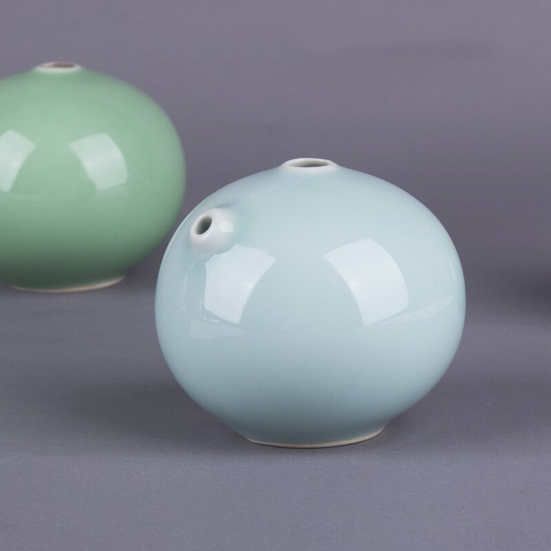 Water Dropper for Ink Grinding Ceramic Water Dripper Calligraphy Supply Ceramic Suiteki Water Dropper for Chinese &amp; Japanese cal