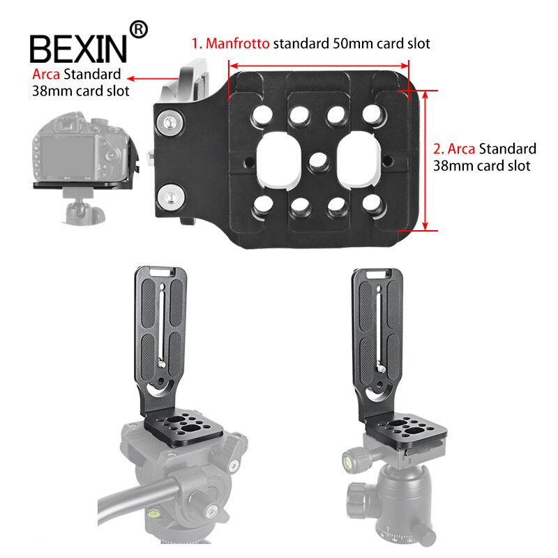 camera l plate universal quick release L bracket plate dslr stand photography shooting l shape mount for point camera