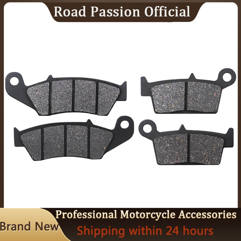 Road Passie Motorcycle Voor En Achter Remblokken Voor Honda Xr 250 R 1990-2004 400 1996-04 XR600 600 1991-2000 XR250 L 1991-1996