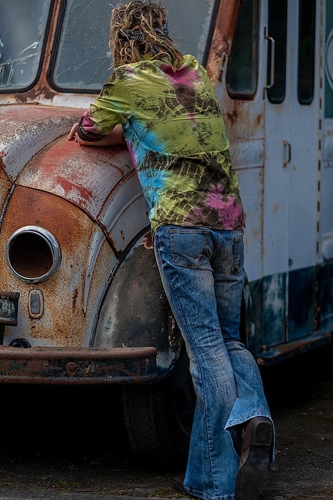 Trendy Men's Flared Jeans Bootcut Leg Denim Pants Man Classic Punk Bell Bottom Denim Trousers Elastic Vaqueros Hombre