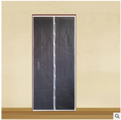 Magnetic Insect Magic Door Net Screen Bug Mosquito Fly Insect Curtain Mesh Guard Door Screens: Black