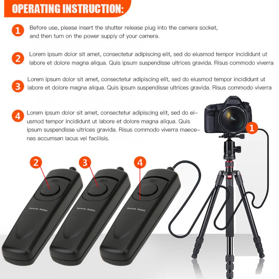 Fernauslöser MC-30 SLR Auslöser Fernbedienung Abzug für Nikon D850/D810/D810A/D800 Kameras Verschluss