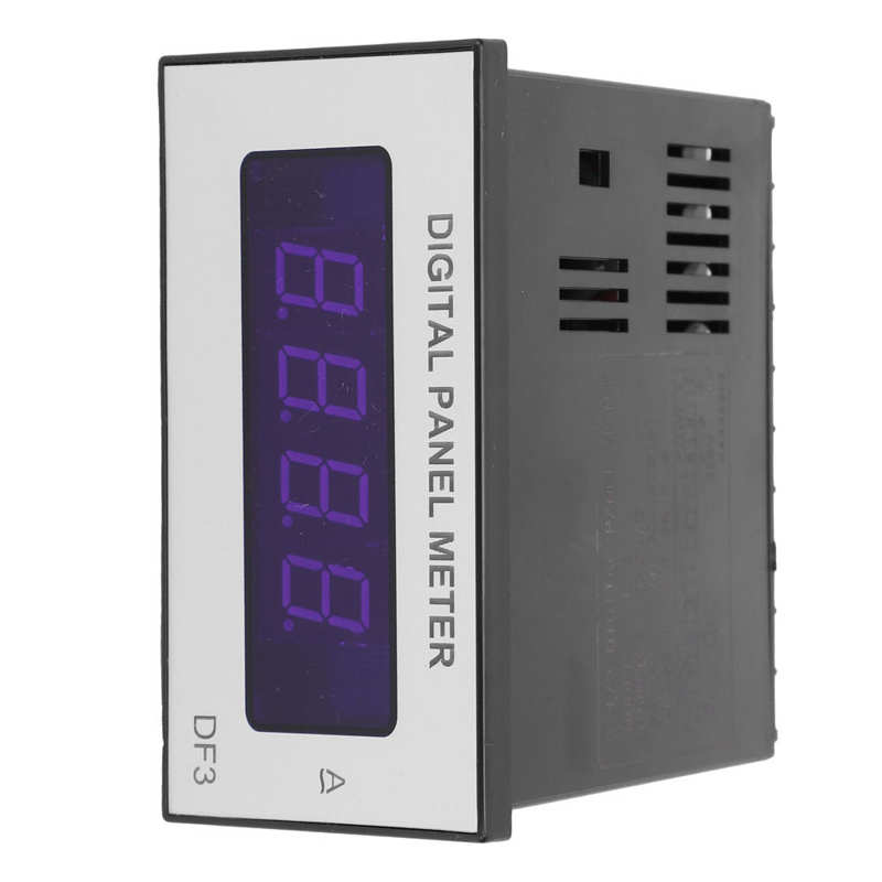 Display Panel Meter 3 1/2 Digital Snap Install Voltage Measuring Instrument 200A AC 220V