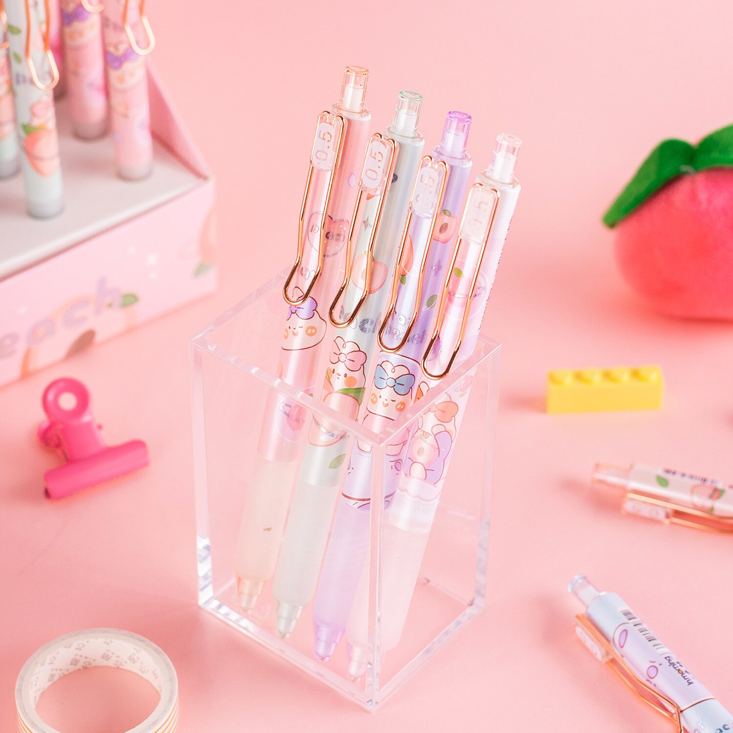 36 pcs/lot Kawaii Peach Rabbit Mechanical Pencil C... – Vicedeal