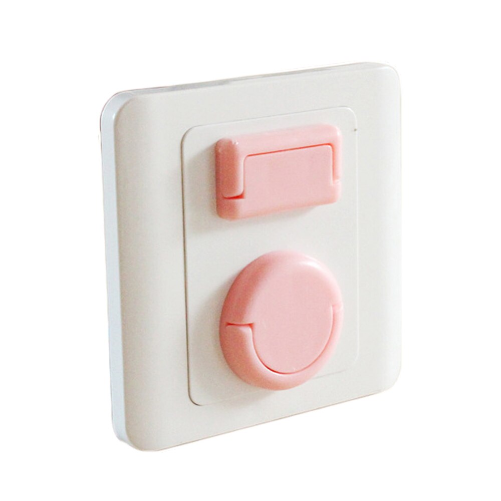 40 stuks/doos anti-elektrische schok stekkers afdekking anti-schok stopcontact veiligheids anti-elektrische stopcontact kinderbeveiliging beschermhoes: 3