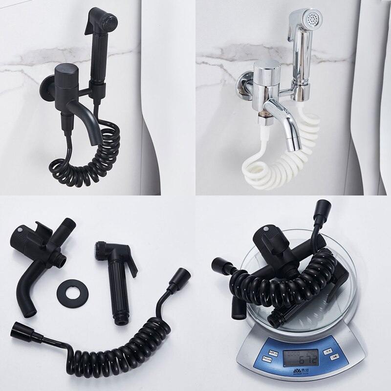 Badezimmer Bidet Jet Spray für Toilette Muslim Shattaf Messing Bidet Sprayer Kit