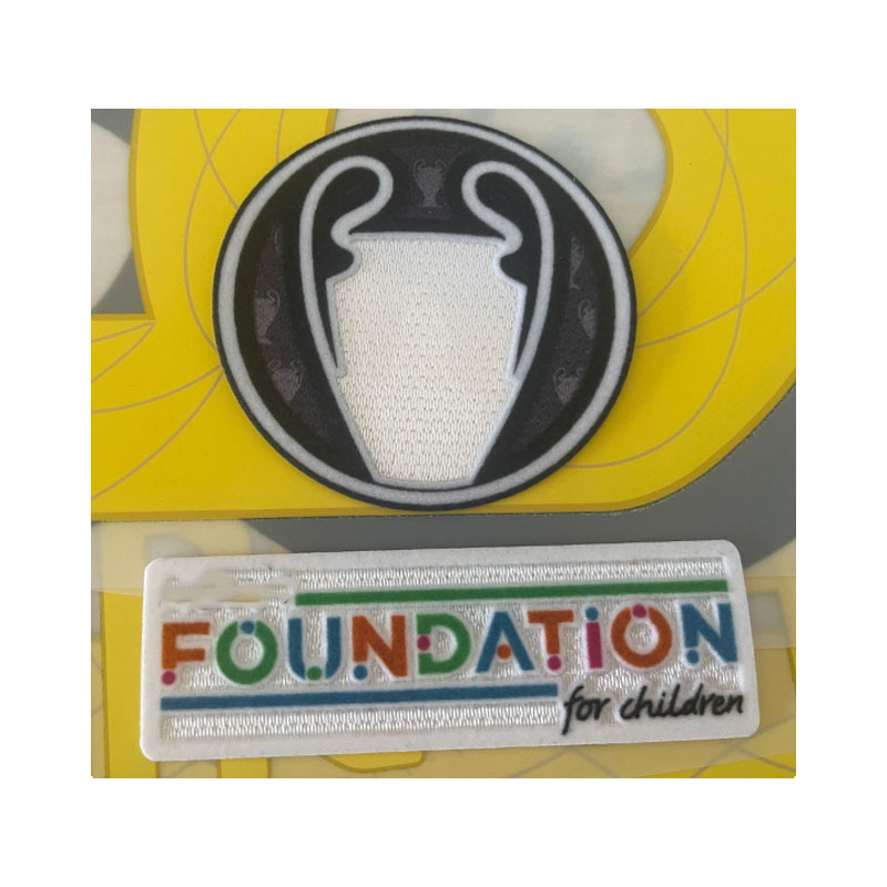 Naszywki Odporne na zużycie piłki sportowe Naprasowanka robić naszywki na koszulkę piłkarską Najwyższa jakość: Miedzi