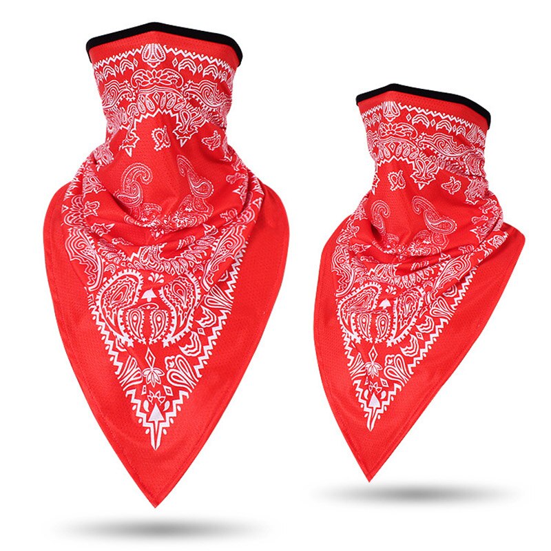 Face Cover Biker Ski Motorcycle Helmet Neck Cover Sport Bandana Outdoor Cycling Best Price: big red